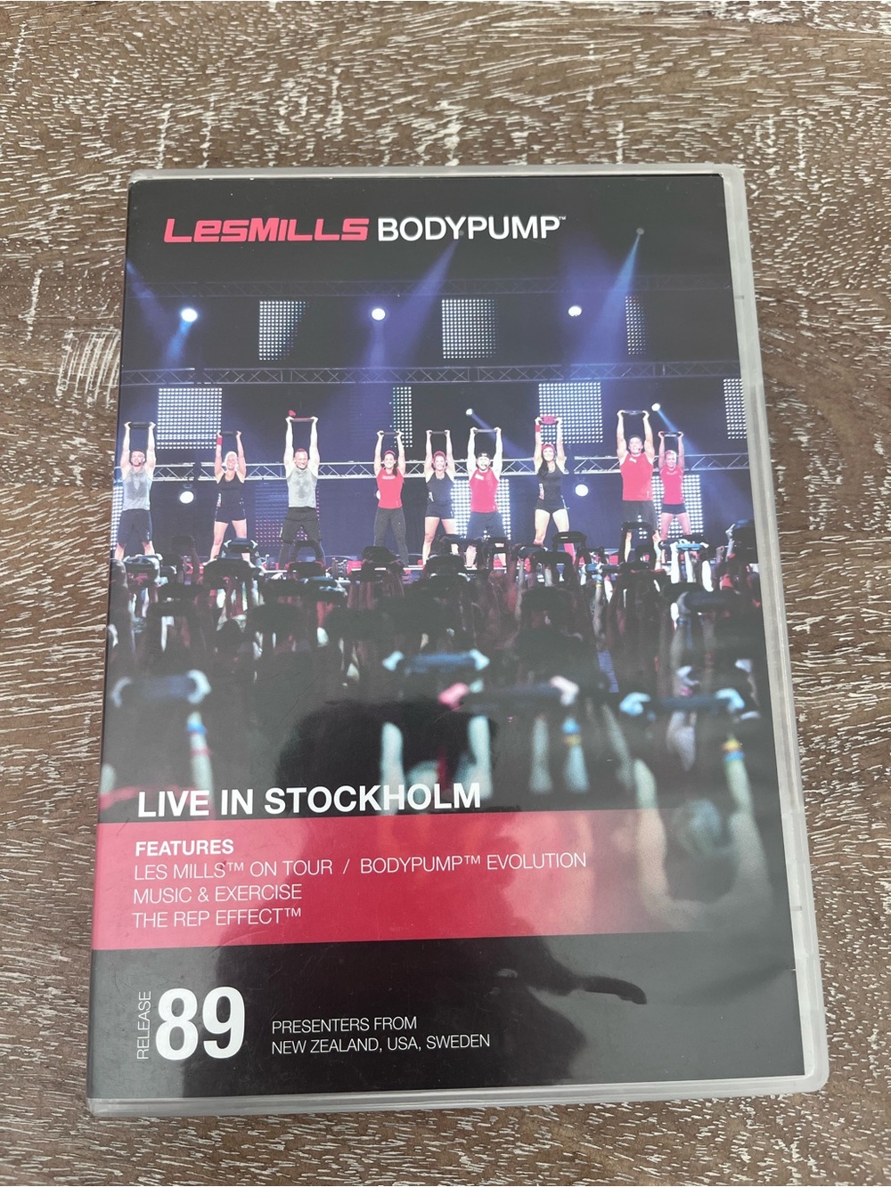 BODYPUMP Les Mills BODYPUMP Release 89! Includes notes and 2 DVD